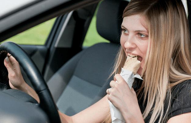 Eating on the way