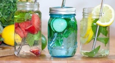 Try a drinking diet menu for 7 days