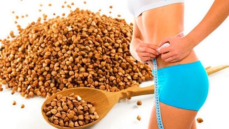 Measure your waist while on the buckwheat diet